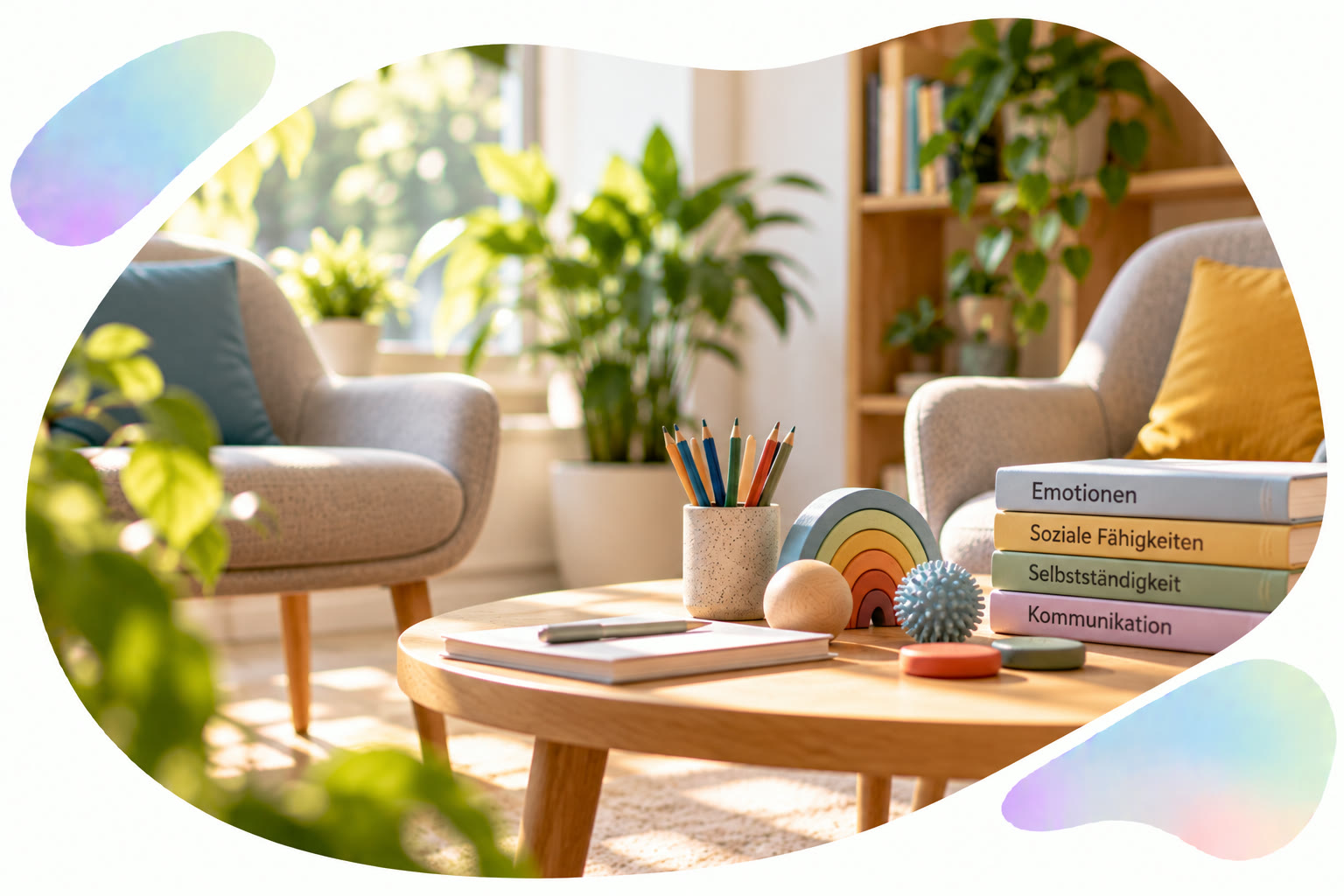 Einladender therapeutischer Raum